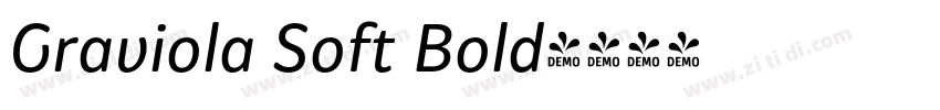 Graviola Soft Bold字体转换